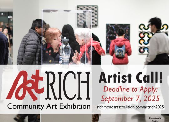 ArtRich 2025 Artist Call Advertisement - Horizontal 800px